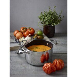 Scanpan HaptIQ 7.5 qt (10 1/4 inch) Stainless Steel-